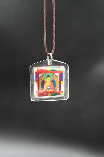 Tibetan Shakyamuni Buddha Protection Amulet