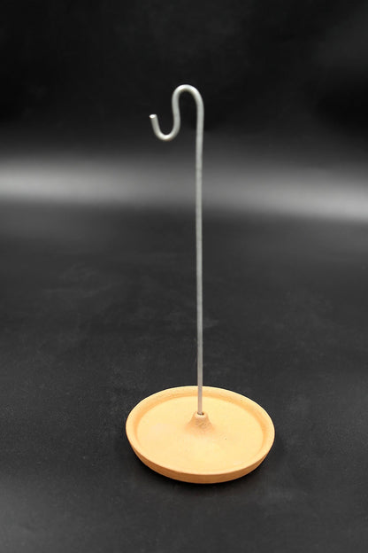 Handcrafted Round Clay Incense