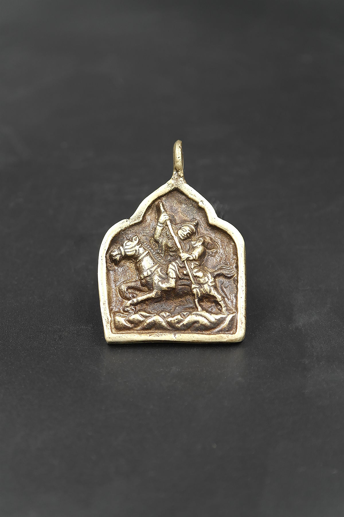 Pendant of Palden Lhamo, The Only Female Guardian Among the Eight