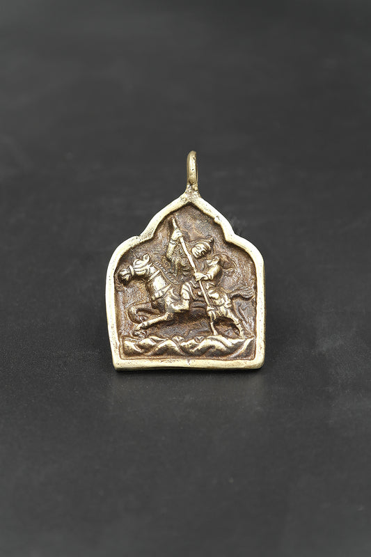 Pendant of Palden Lhamo, The Only Female Guardian Among the Eight