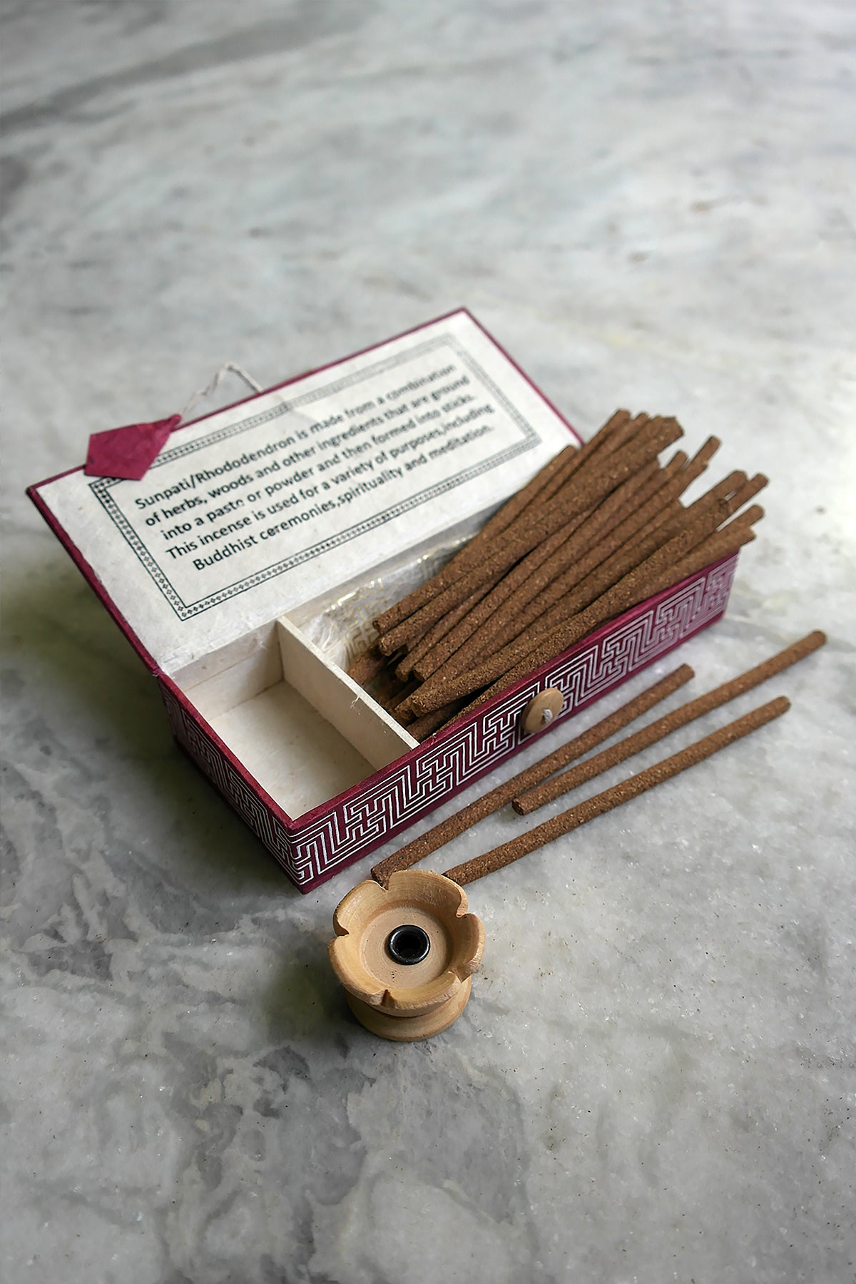 Sunpati (Rhododendron) Tibetan incense | enjoy the authentic aroma