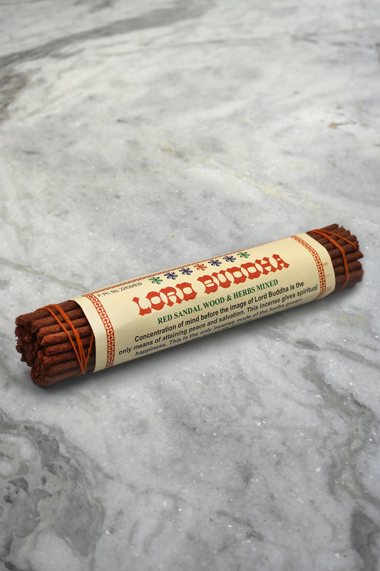 Lord Buddha Red Sandalwood and Herbs mixed Incense