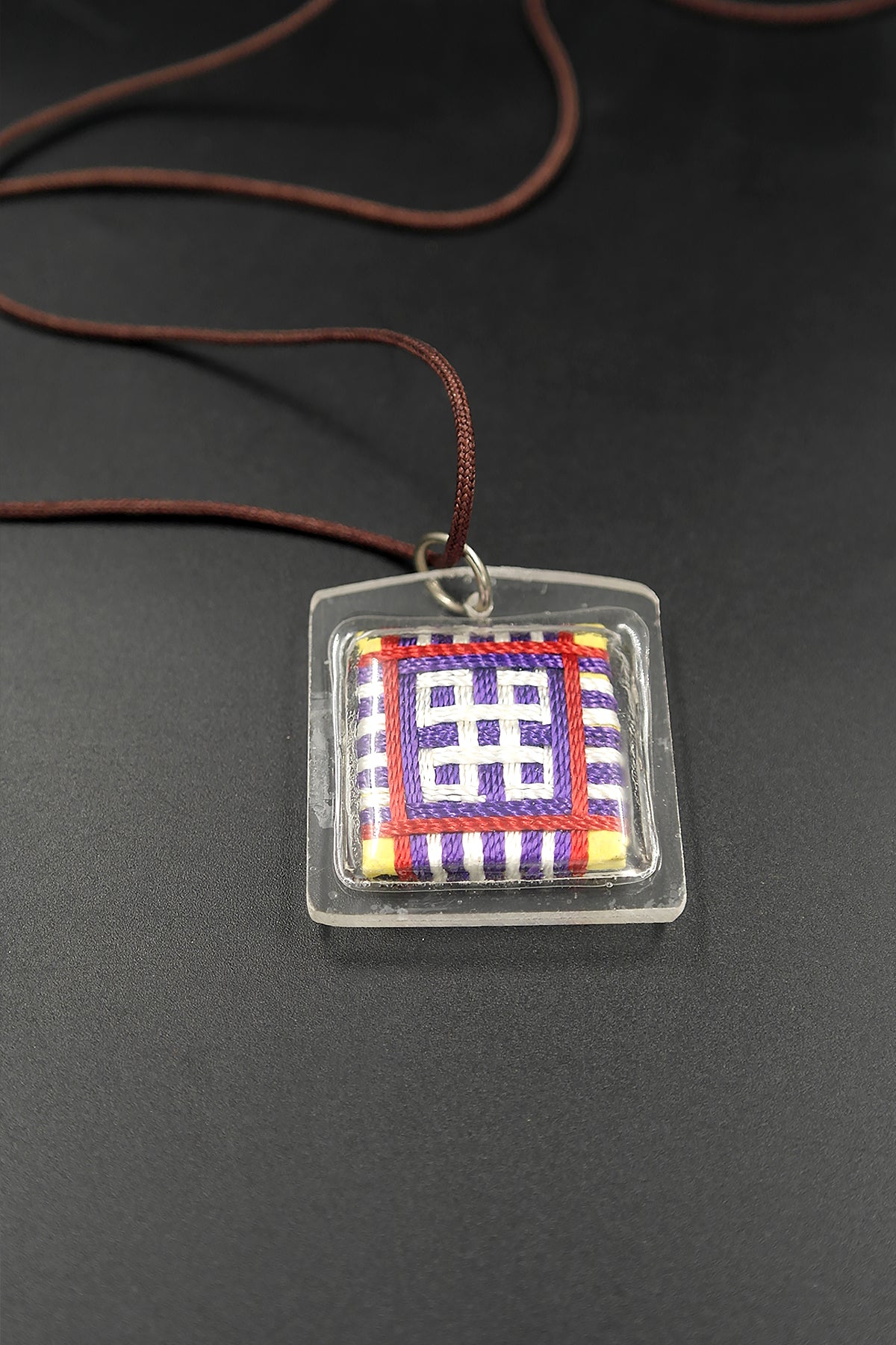 Honor the fierce compassion of Mahakala with Tibetan Sungkhor amulet pendant