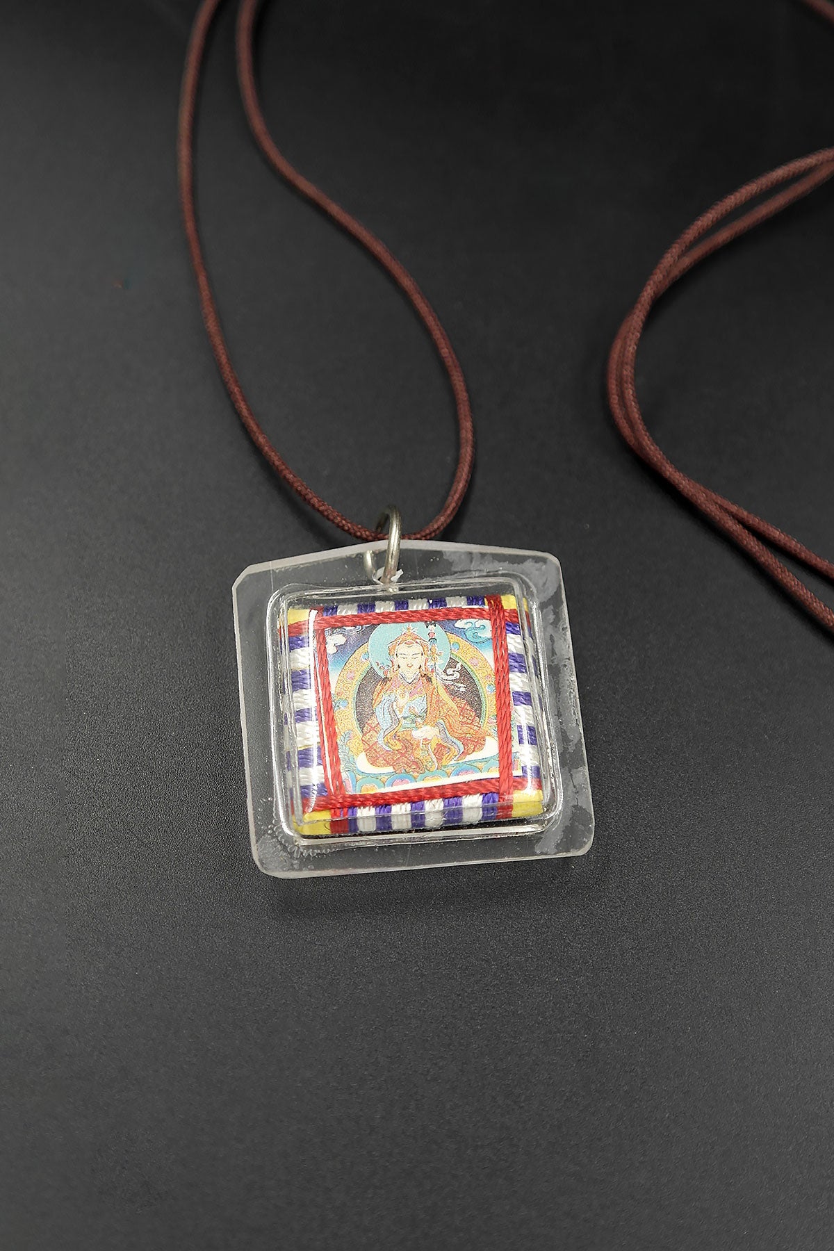 Guru Padmasambhava Amulet: Rinpoche Sungkhor Protection Amulet