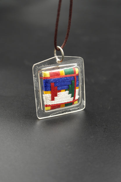 Kurukulla Tibetan Mantra Amulet with Hard Plastic Cover | Kurukulle Buti