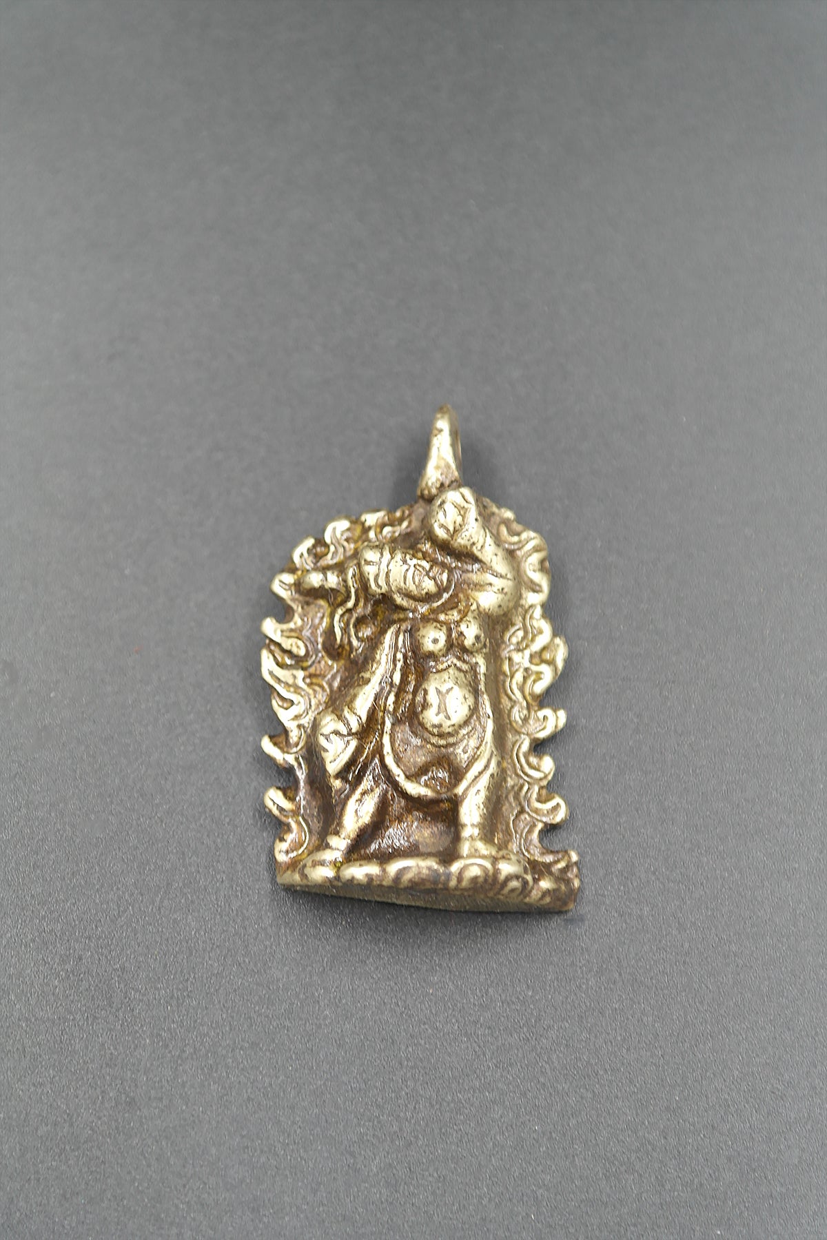 Female Vajrayogini Brass Pendant | Sacred Goddess of Enlightened Wisdom