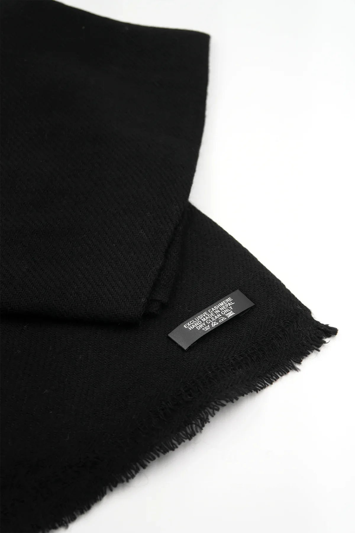 Black Pure Pashmina Shawls for Women - Vajracrafts