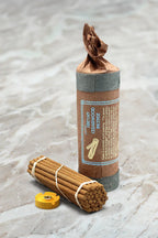 Ancient Tibetan Cedarwood Incense sticks with Burner - Vajracrafts