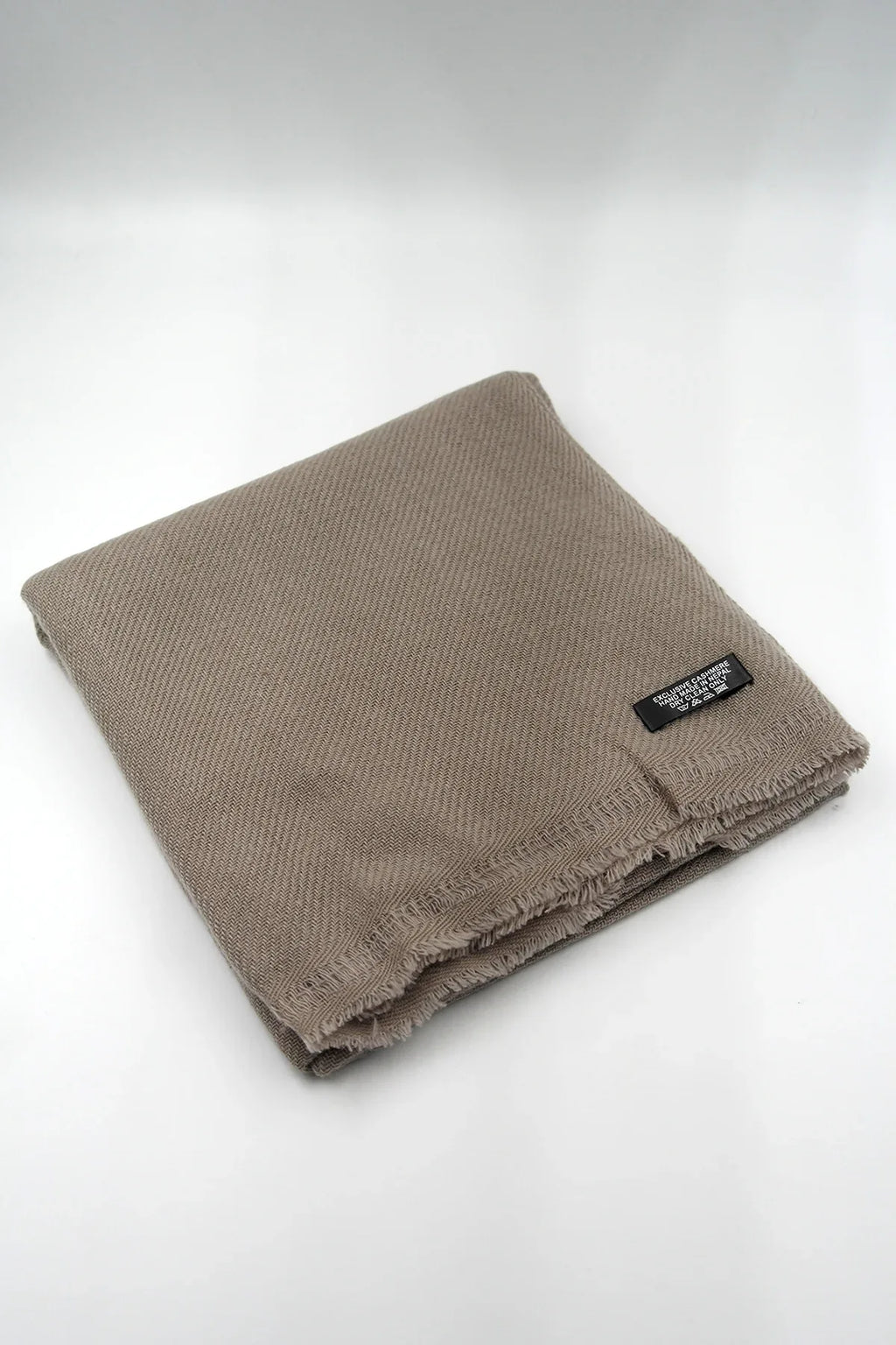 Adobe Brown Pure Pashmina Shawls for Women - Vajracrafts