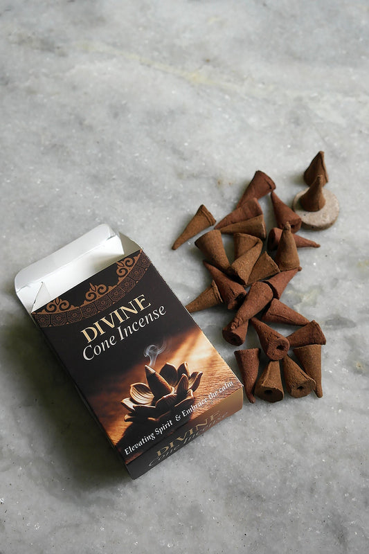 Divine Cone Incense – Himalayan Herbs for Calm and Spiritual Focus