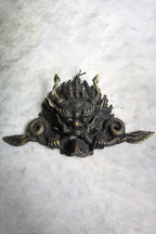 Handmade Tibetan Cheppu Wall Hanging Mask 11"