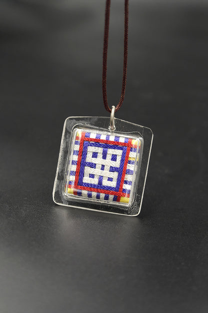 Guru Padmasambhava Amulet: Rinpoche Sungkhor Protection Amulet