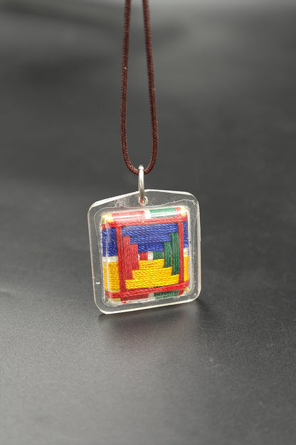 Singha Mukha Amulet: Small Tibetan Mantra Protection Charm