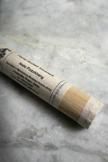 Nado Poizokhang Traditional Bhutanese Incense Stick in Bamboo pack