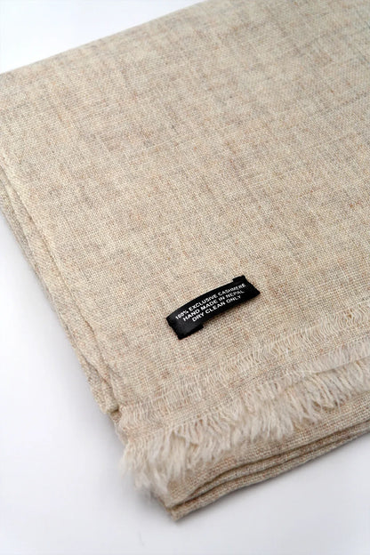 Plain Light Grey Pashmina Shawl For Women - Vajracrafts