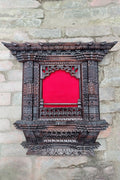Traditional Newari Handcrafted Wooden Window style Photo frame - Vajracrafts