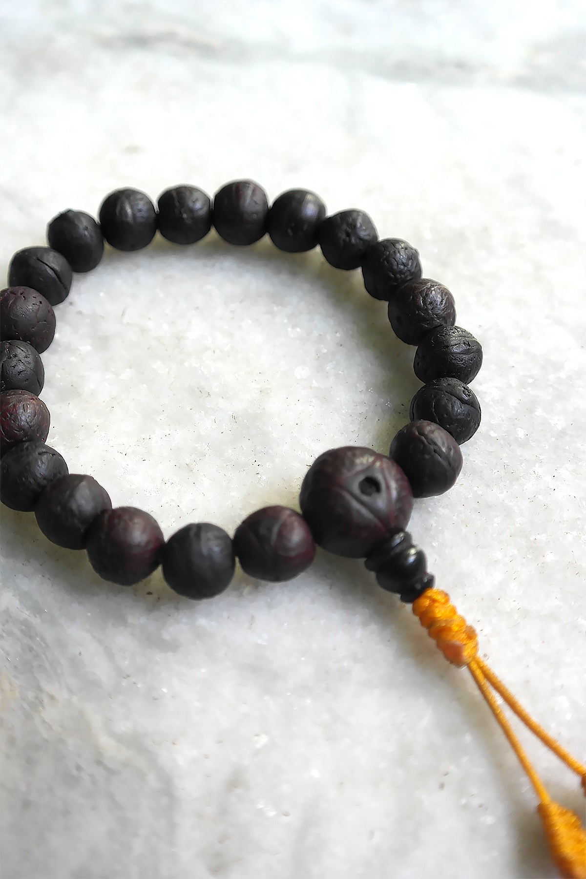 Black Buddha Chitta Wrist Mala