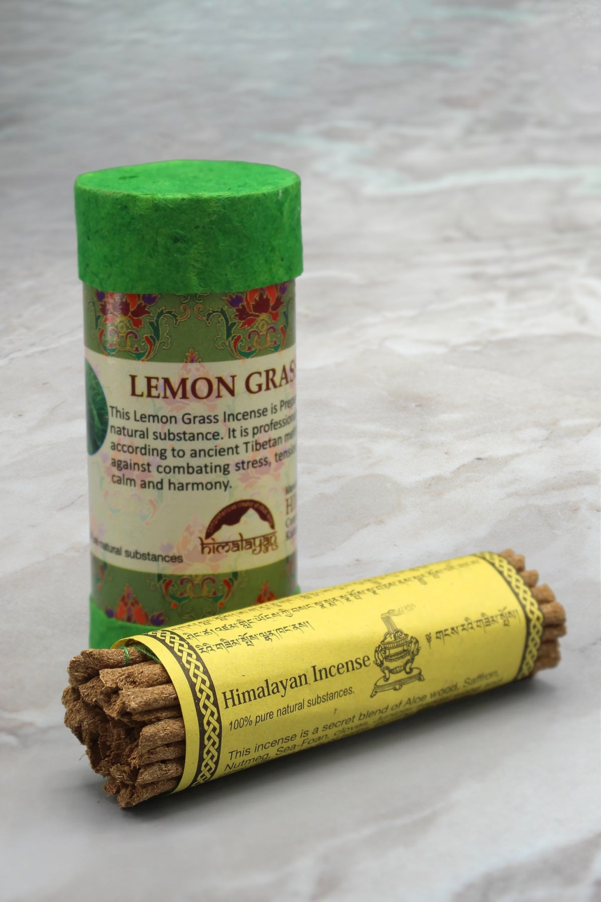 Lemon Grass Tibetan Incense Sticks in mini Tube