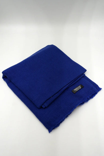 Dark Blue Pashmina Shawls for Women - Vajracrafts