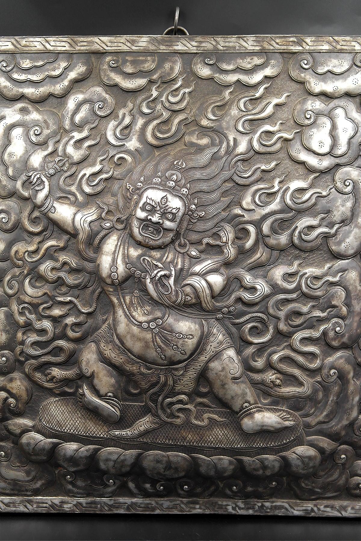 Handcrafted Spiritual Vajrapani wall hanging - Vajracrafts