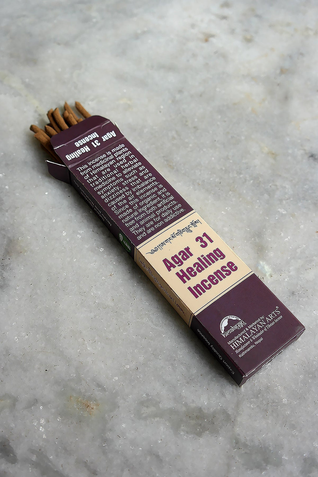 Agar 31 Healing Incense | Vajracrafts