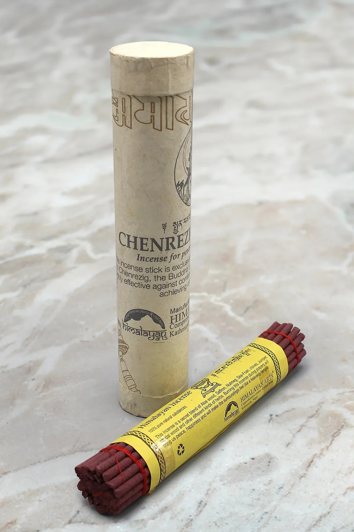 High Quality Chenrezig Large Tibetan Incense Sticks - Vajracrafts