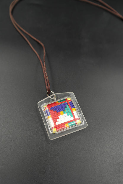 Sitatapatra Protection Amulet | Goddess of The White Parasol | Tibetan Dukar