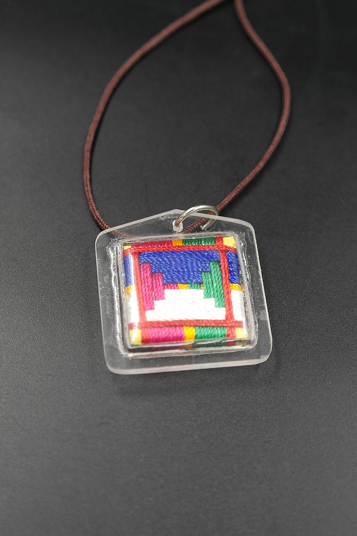 Aparimita Tibetan Mantra Amulet with Hard Plastic Cover, Amitayus Buti
