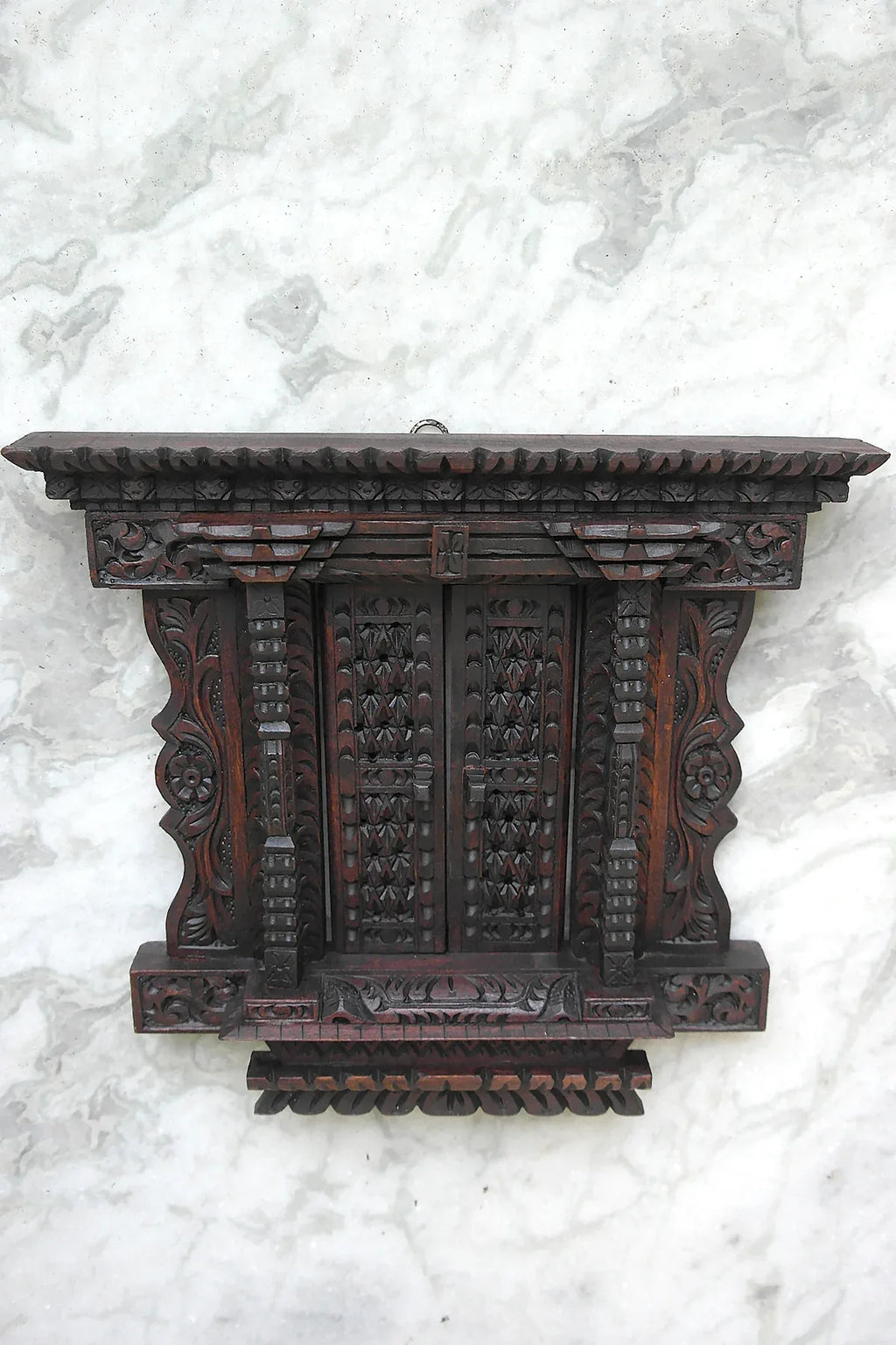 Traditional Newari Handcrafted swing styled Wooden Window - Vajracrafts