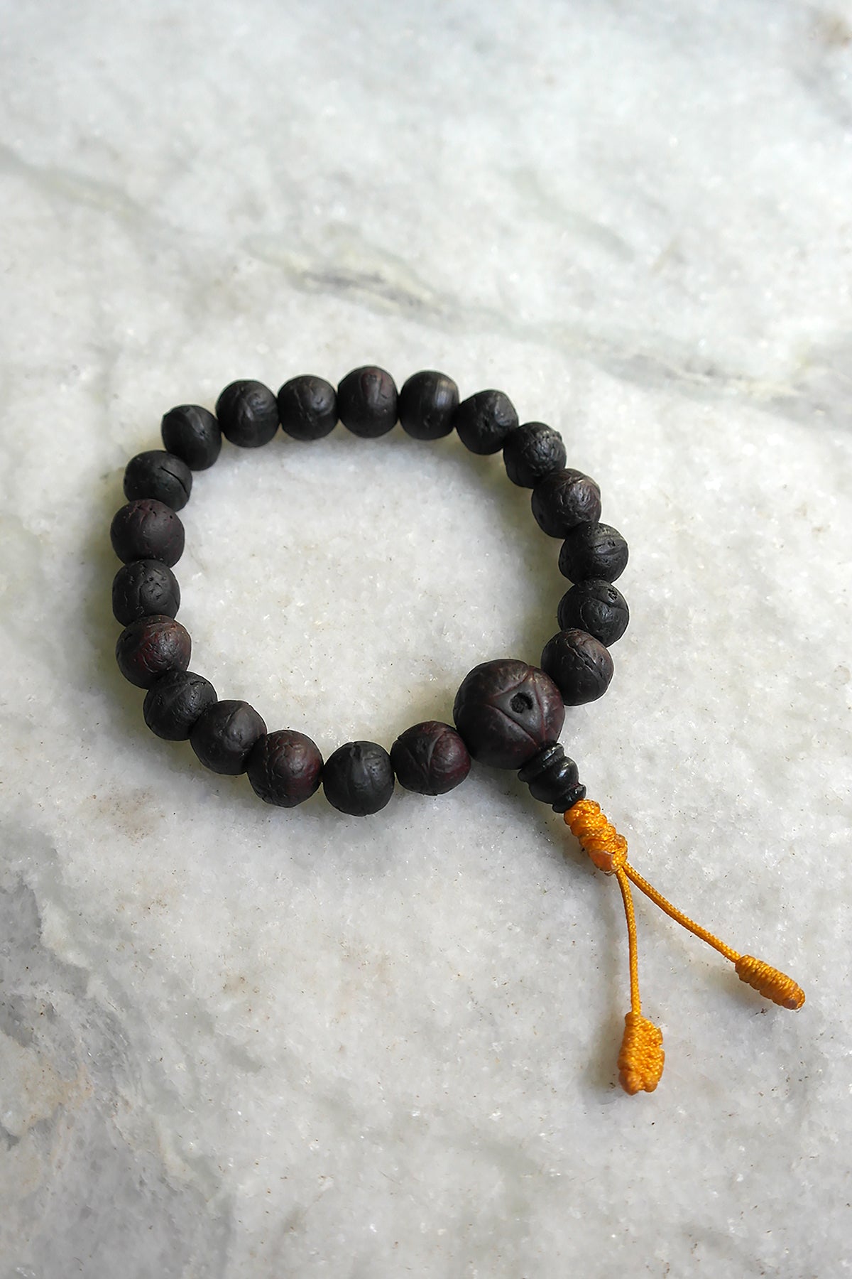 Black Buddha Chitta Wrist Mala