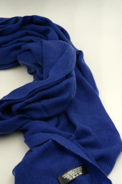 Dark Blue Pashmina Shawls for Women - Vajracrafts