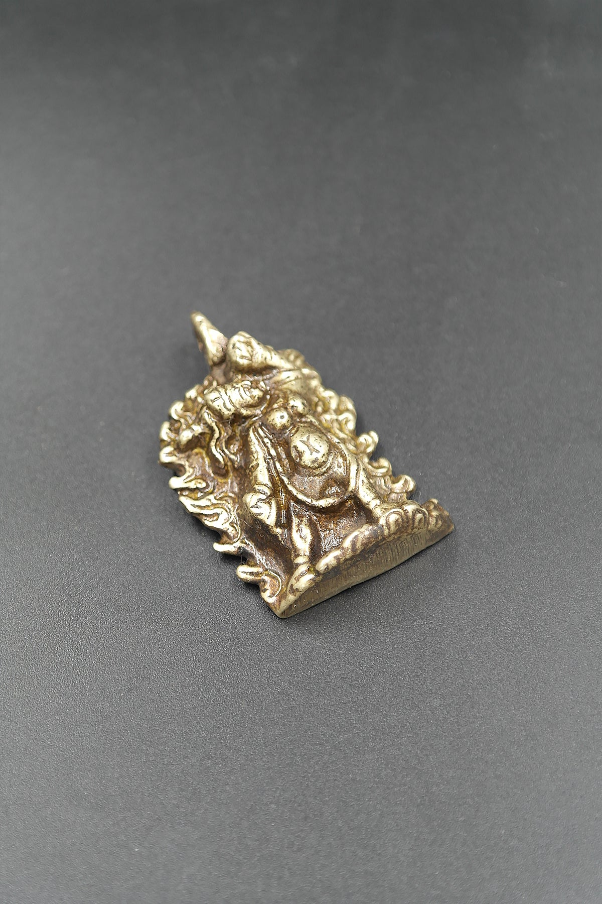 Female Vajrayogini Brass Pendant | Sacred Goddess of Enlightened Wisdom
