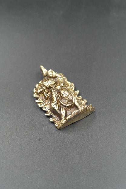 Female Vajrayogini Brass Pendant | Sacred Goddess of Enlightened Wisdom