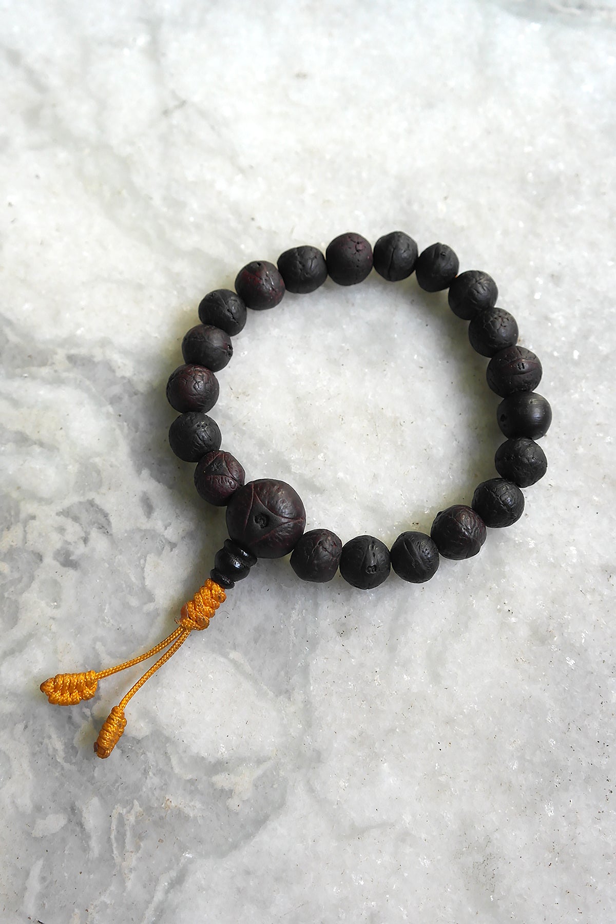 Black Buddha Chitta Wrist Mala