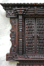 Traditional Newari Handcrafted swing styled Wooden Window - Vajracrafts