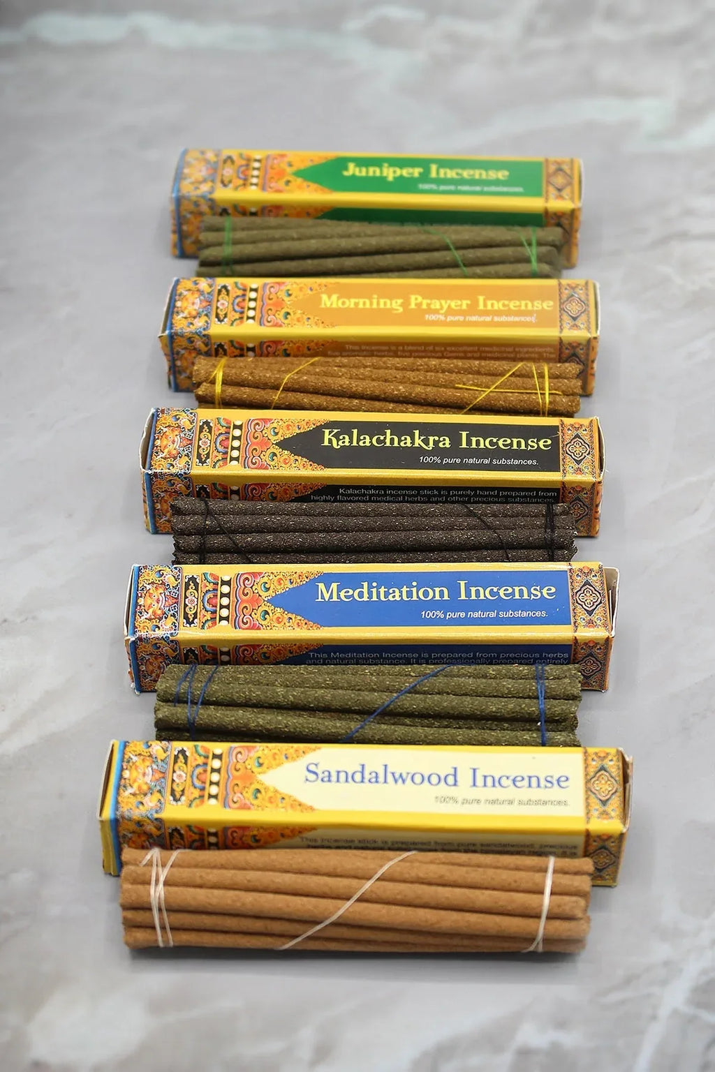 Set of 5 Tibetan Incense gift Pack - Vajracrafts