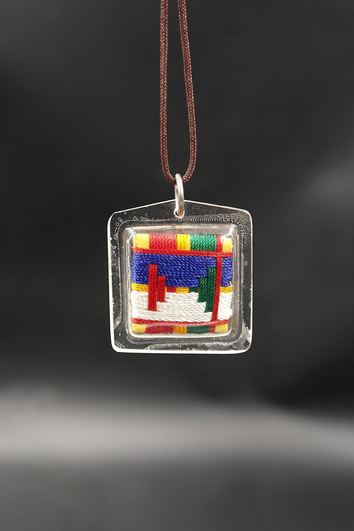 Kurukulla Tibetan Mantra Amulet with Hard Plastic Cover | Kurukulle Buti