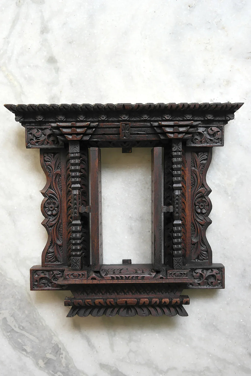 Traditional Newari Handcrafted swing styled Wooden Window - Vajracrafts