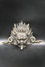 Handmade Tibetan Cheppu Wall Hanging Mask 11"