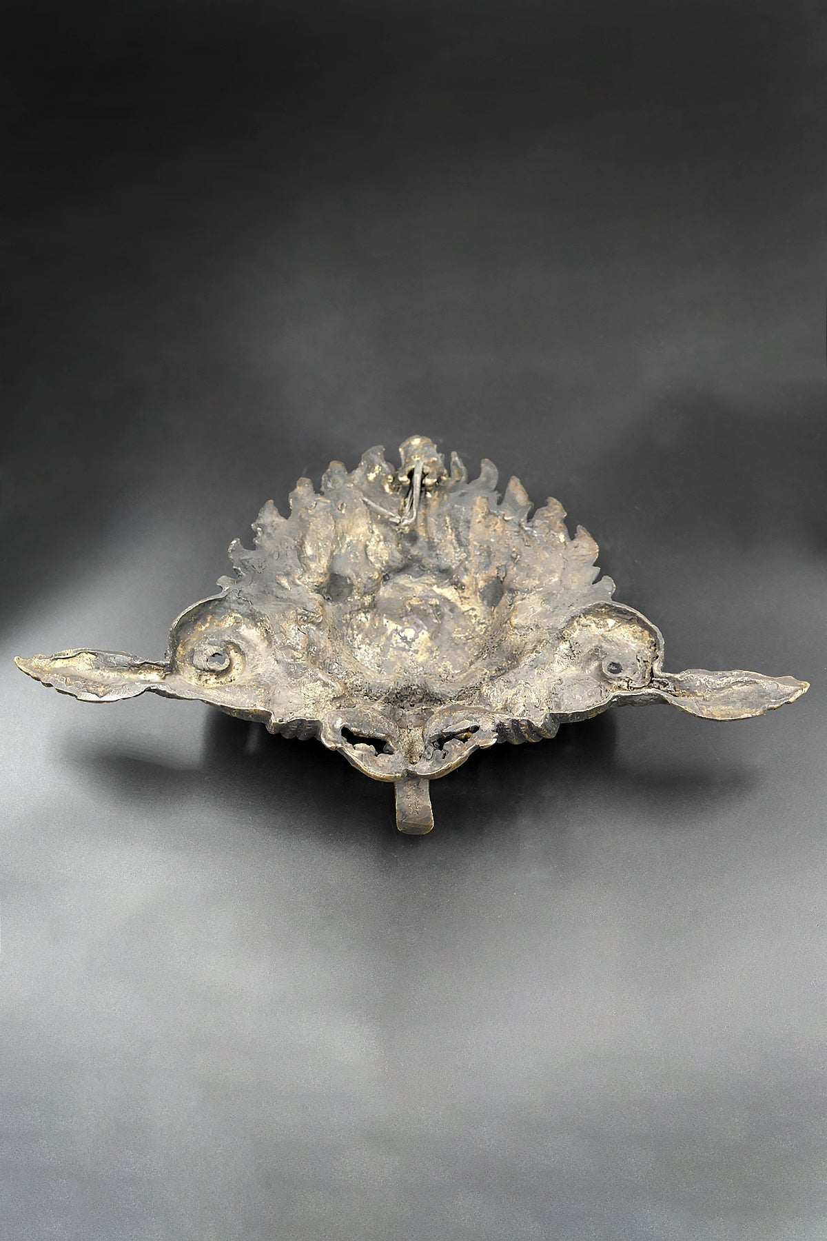 Handmade Tibetan Cheppu Wall Hanging Mask 11"