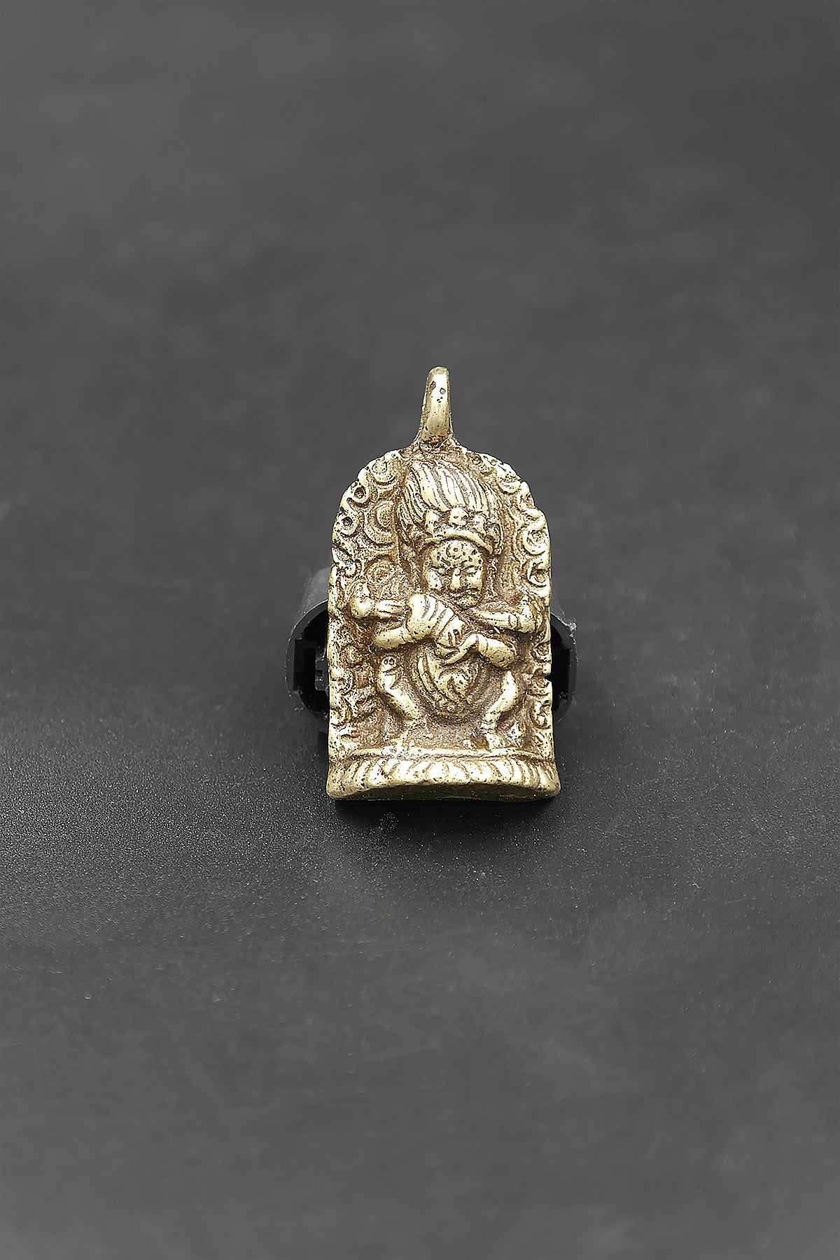 Mahakala Buddhist Protector Pendant, Panjarnata: Lord of the Pavilion