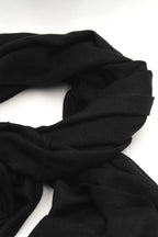 Black Pure Pashmina Shawls for Women - Vajracrafts