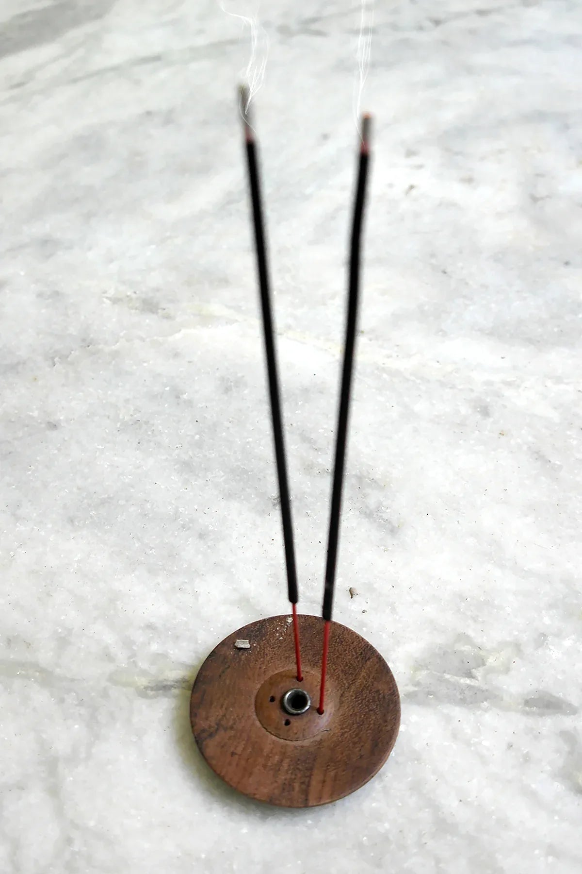 Plain Circle wooden Incense Burner - Vajracrafts
