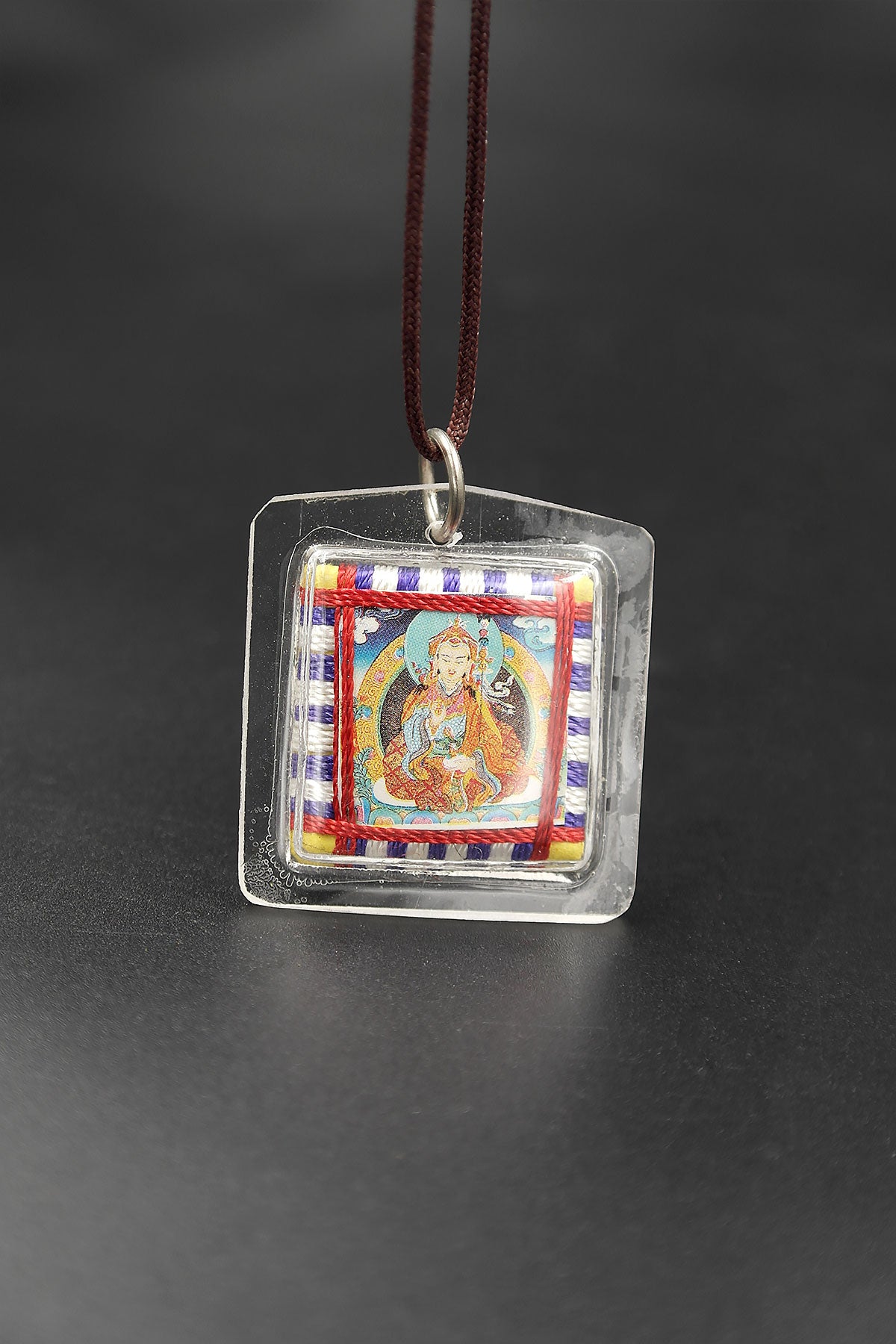 Guru Padmasambhava Amulet: Rinpoche Sungkhor Protection Amulet