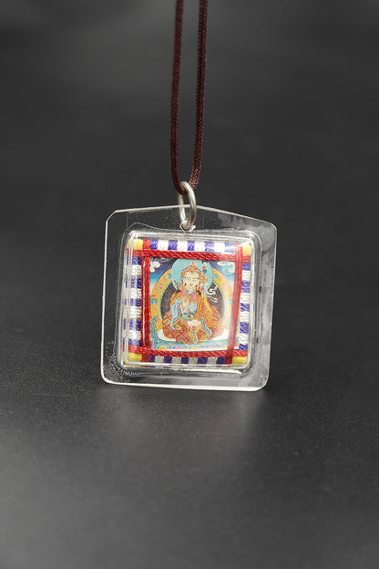 Guru Padmasambhava Amulet: Rinpoche Sungkhor Protection Amulet