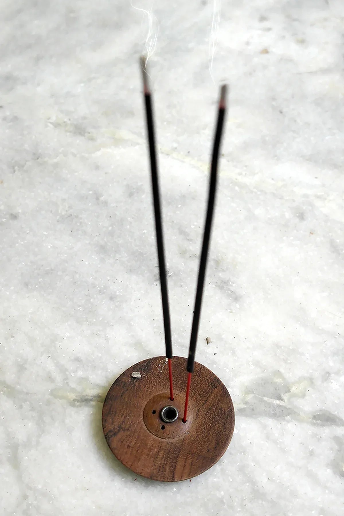 Plain Circle wooden Incense Burner - Vajracrafts