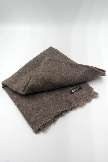 High Quality Brown Pashmina Shawl - Vajracrafts