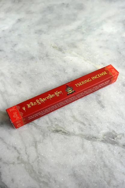 Himalayan Tsering Incense in Red Cover - Vajracrafts