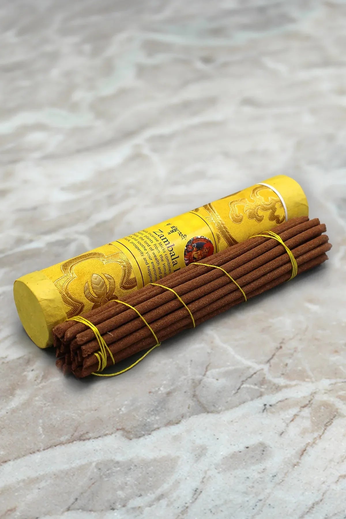 Himalayan Tibetan Zambala Incense sticks in brocade - Vajracrafts