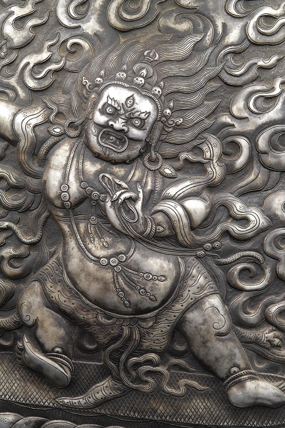 Handcrafted Spiritual Vajrapani wall hanging - Vajracrafts